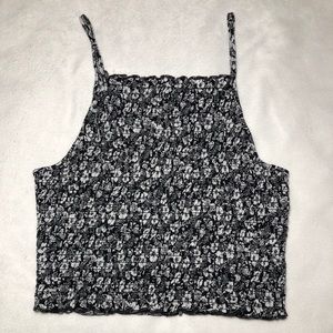 Stretchy Patterned Tank Top